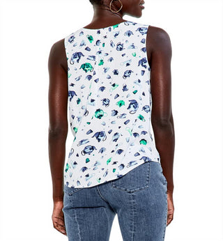 Regata feminina verde multiuso para festa no jardim, tamanho extrapequeno, NIC+ZOE