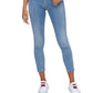 Calça Jeans Tommy Jeans Feminina Cintura Alta Azul Tamanho 24