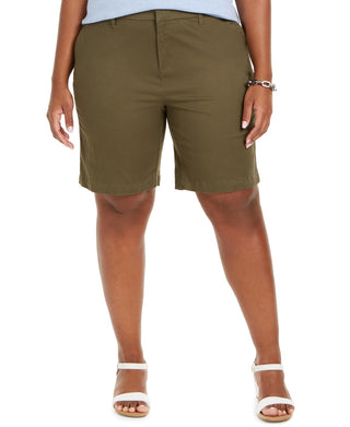 Tommy Hilfiger Women's Hollywood Bermuda Shorts Green
