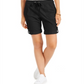 Tommy Hilfiger Shorts Femininos com Aba Enrolada e Cordão Preto Tamanho X-G