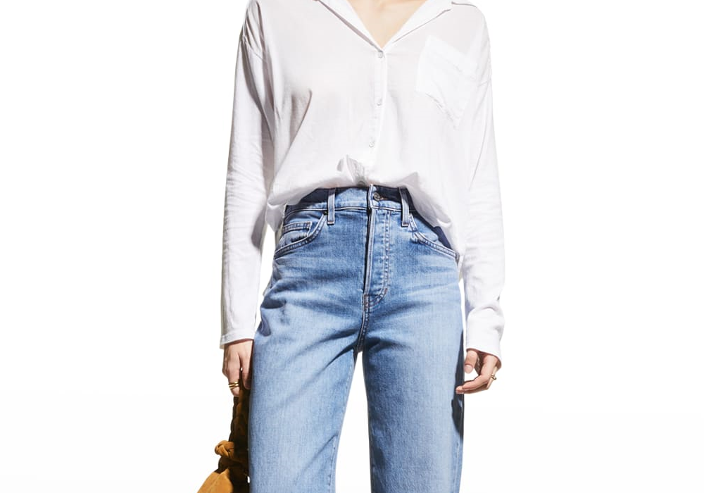 Calça jeans Blake Classic reta, tamanho Ametista, 32