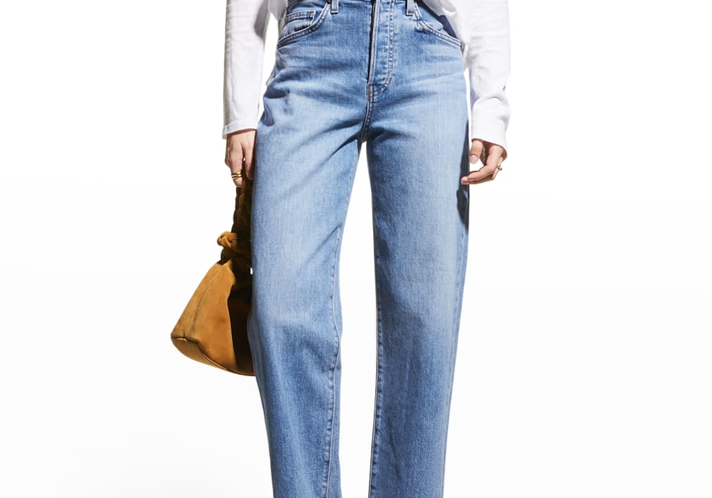 Calça jeans Blake Classic reta, tamanho Ametista, 32