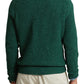 Suéter Ralph Lauren Masculino Donegal Wool Blend Gola Redonda Verde Tamanho X-G