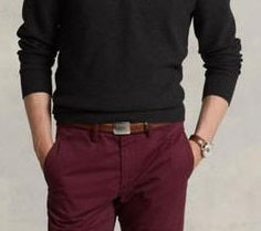 Suéter Ralph Lauren Masculino de Malha de Algodão com Zíper 1/4 Preto Tamanho X-G