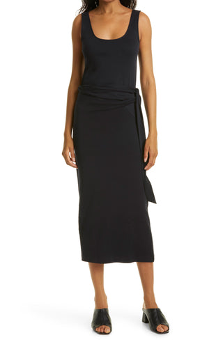 Vestido sem mangas Vince Women's Coastal Pima Cotton, tamanho pequeno