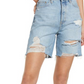 Shorts jeans com corte alto Devon '90s da Lovers + Friends na cor Boardwalk