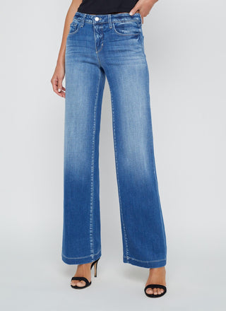 L'Agence - Jeans Joanne Lo W Rise perna larga