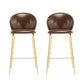 Kira Upholstered Bar Stool Set of 2