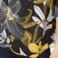 Blusa feminina Thalia Sodi com estampa de ombro vazado, amarela, tamanho XX-G