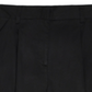 Shorts plissados ​​com zíper feminino Danielle Bernstein, preto, tamanho 14