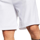 Shorts masculinos Royalty by Maluma com ajuste relaxado, texturizados e listras otomanas, com cordão, brancos