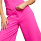 Top curto estilo espartilho feminino Royalty by Maluma rosa tamanho 0