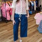 Free People - Mannie Lace Button Down Top