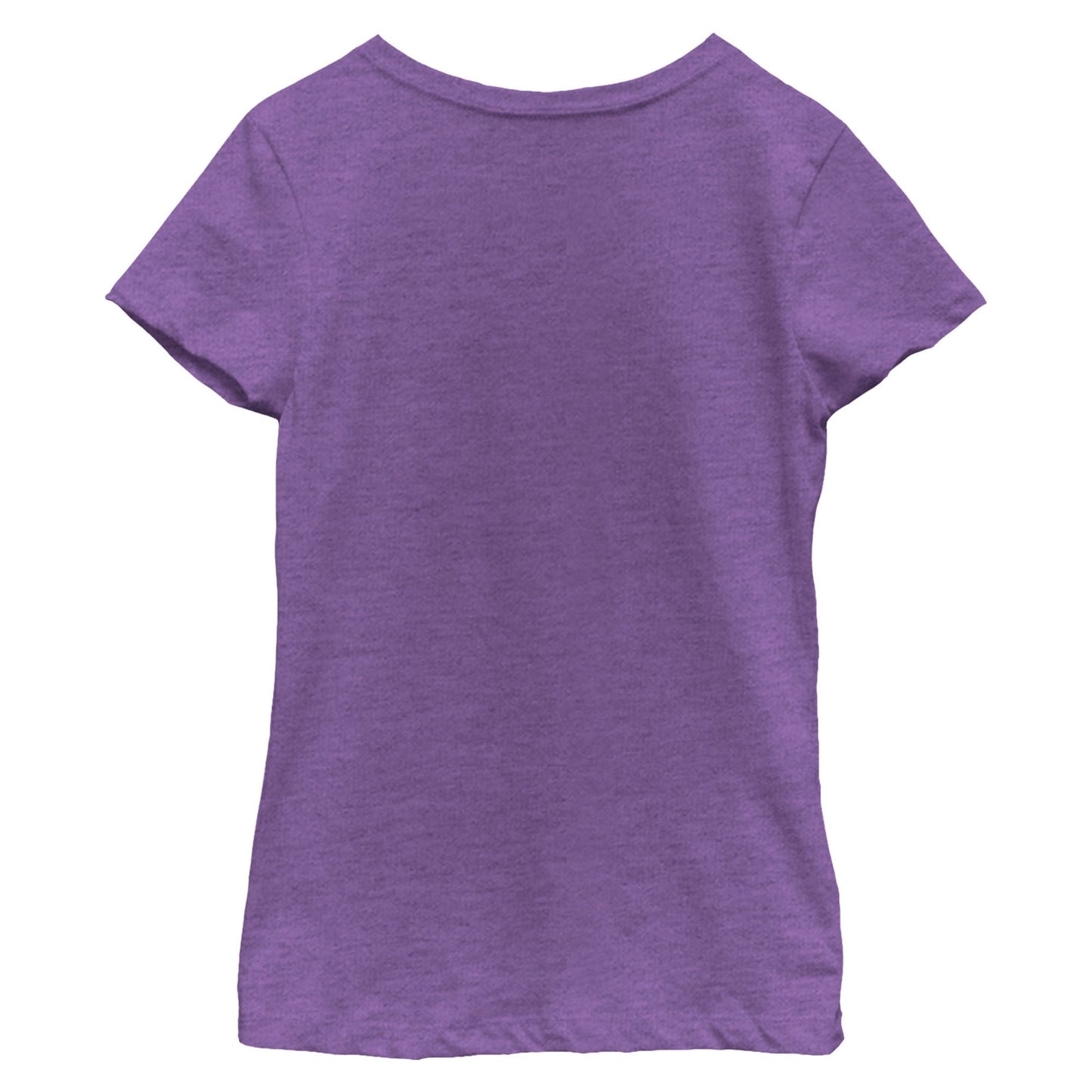 Camiseta estampada com sabre de luz Star Wars Girl's May the Force Be With You, roxa, tamanho extragrande