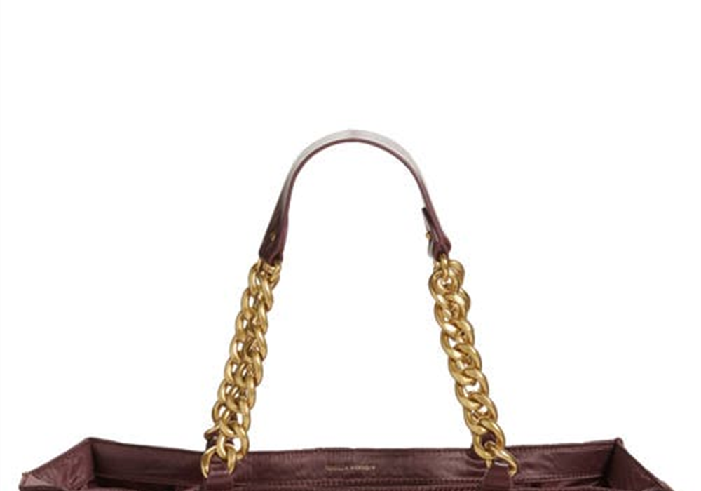 Rebecca Minkoff Edie Quilted Nylon Tote em Malbec Roxo
