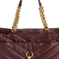 Rebecca Minkoff Edie Quilted Nylon Tote em Malbec Roxo