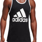 Regata Adidas Masculina Logo Preta Tamanho XXG