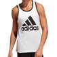 Regata Adidas Logo Masculina Branca Tamanho XXG