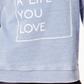 Blusa feminina com estampa de ombro descoberto ID Ideology azul