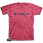 Camiseta Columbia Masculina Franchise Manga Curta Vermelha