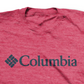 Camiseta Columbia Masculina Franchise Manga Curta Vermelha