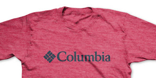 Camiseta Columbia Masculina Franchise Manga Curta Vermelha