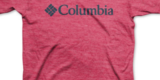 Camiseta Columbia Masculina Franchise Manga Curta Vermelha