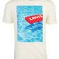 Camiseta Levi's Masculina com Logotipo Flutuante, Branca, Tamanho X-G