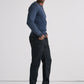 Calça Jeans Masculina Lucky Brand Athletic Slim Fit Coolmax Azul Tamanho 42X30