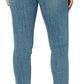 Calça Jeans Boyfriend Lucky Brand Sienna Slim Azul Tamanho 32