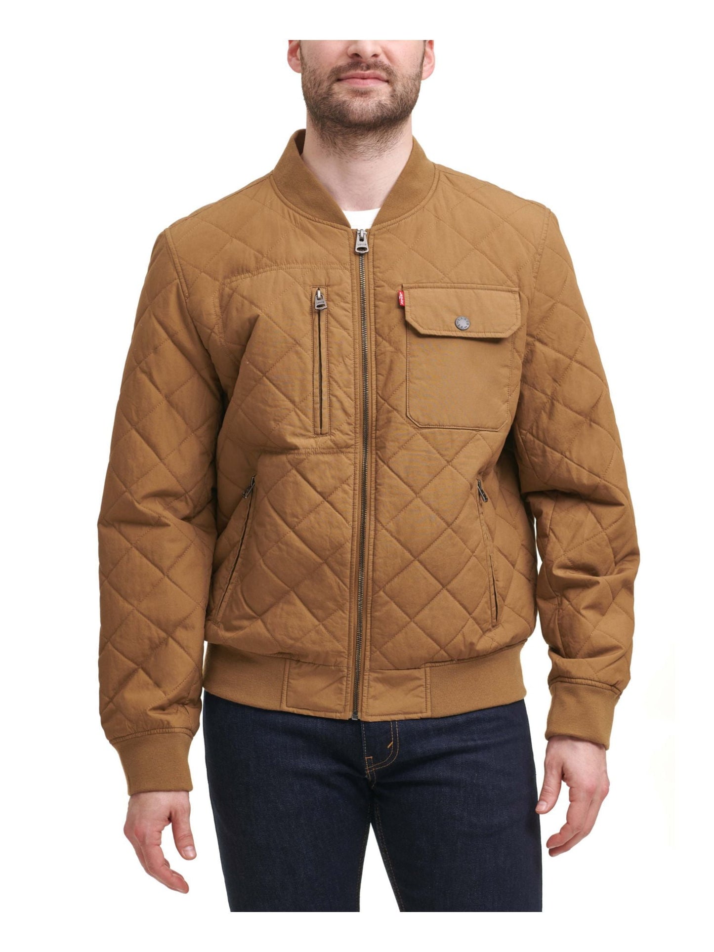 Jaqueta Bomber Masculina Levi's Marrom Tamanho Grande