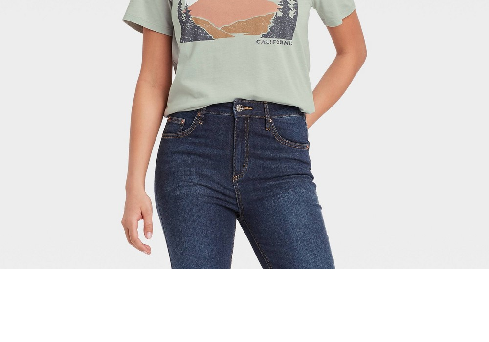 Camiseta feminina Yosemite manga curta estampada verde tamanho XXL