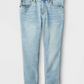 art class™ Calça jeans super elástica super skinny para meninos, azul claro, tamanho 12