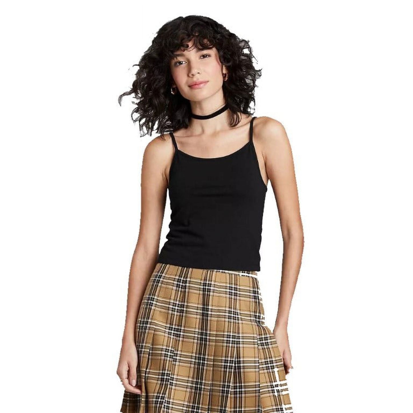 Regata feminina preta Wild Fable, tamanho P