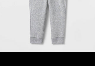 Calça jogger de lã lisa para meninas, tamanho 5T, cinza, Cat &amp; Jack