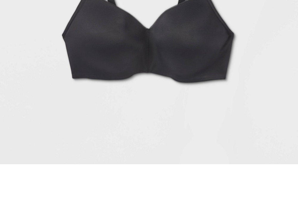 Sutiã sem aro feminino Auden preto tamanho 44C