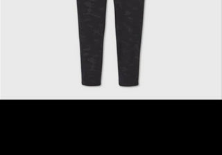 Leggings femininas All In Motion com estampa camuflada preta premium e cintura ultra alta, tamanho P