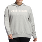 Moletom com capuz adidas Essentials Fleece feminino cinza tamanho 3X