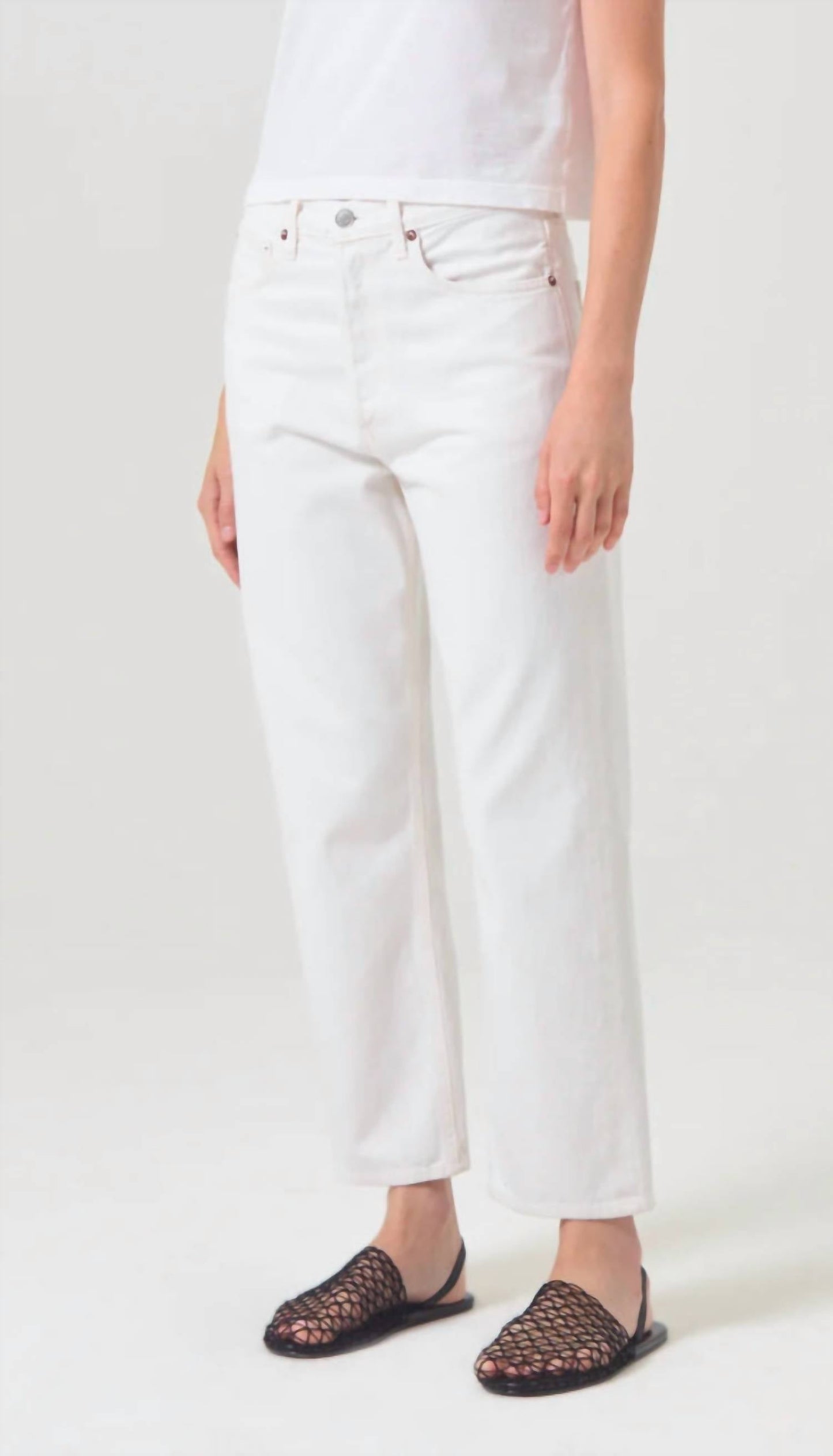 Agolde - 90's Crop Midrise Loose Straight