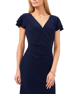 Vestido tubinho feminino MSK azul tamanho grande