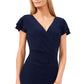 Vestido tubinho feminino MSK azul tamanho grande