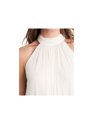 Macacão Msk Petite Glitter-Mesh Halter Tamanho Petite