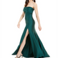 Vestido longo de festa feminino Jump em cetim verde tamanho 3