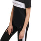 Camiseta Tommy Hilfiger Sport Colorblocked Logo Feminina Preta Tamanho P