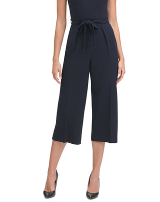 Macacão curto com cinto Tommy Hilfiger feminino azul tamanho 10