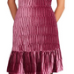Vestido tubinho de veludo Betsey Johnson feminino, comprimento até o joelho, rosa, tamanho grande