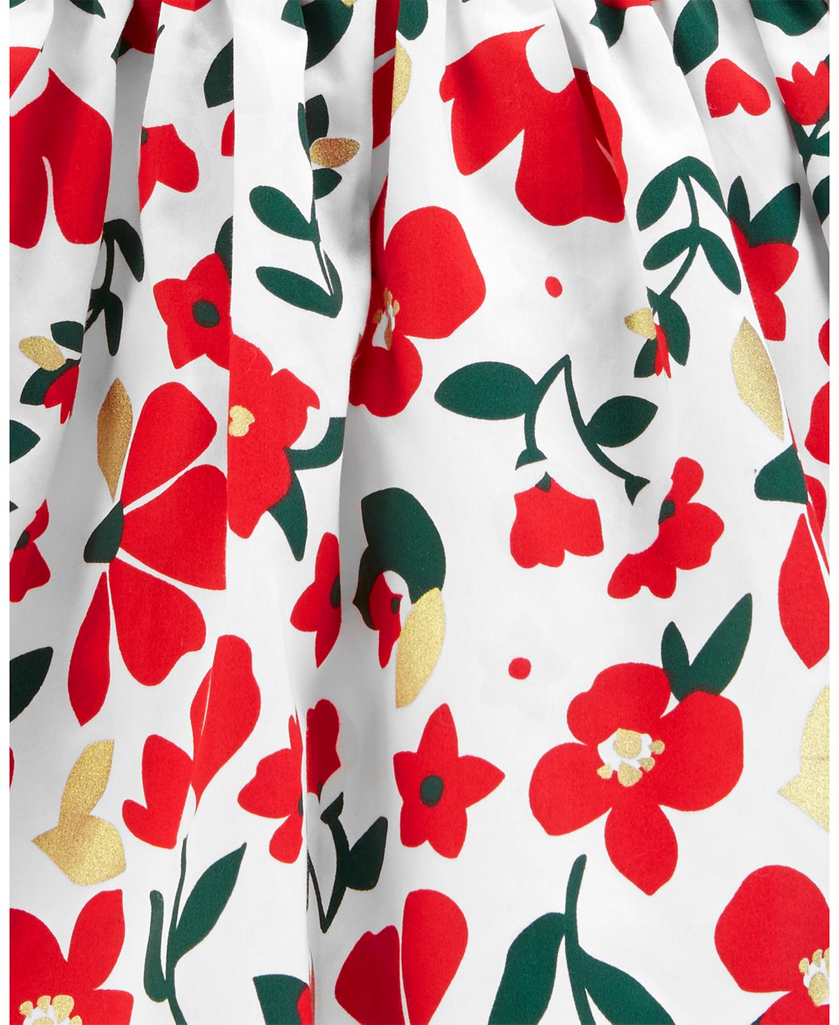 Vestido de festa Carter's Infant Girl's Collar Diaper Cover Vermelho Tamanho 6 MOS