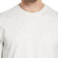 Camiseta masculina vintage de manga comprida escovada e gola redonda, à prova de intempéries, tamanho grande, marrom