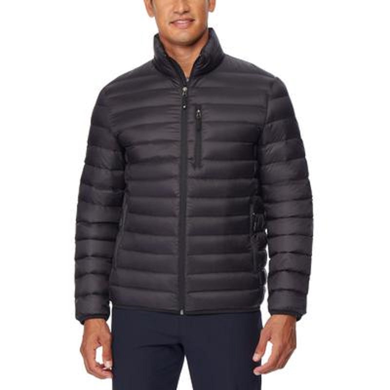 Jaqueta dobrável masculina 32 Degrees, preta, tamanho médio