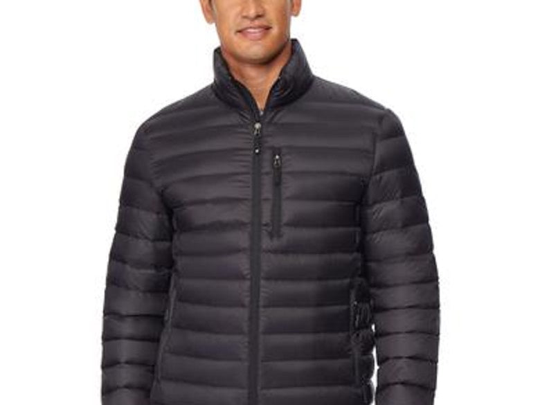 Jaqueta dobrável masculina 32 Degrees, preta, tamanho médio